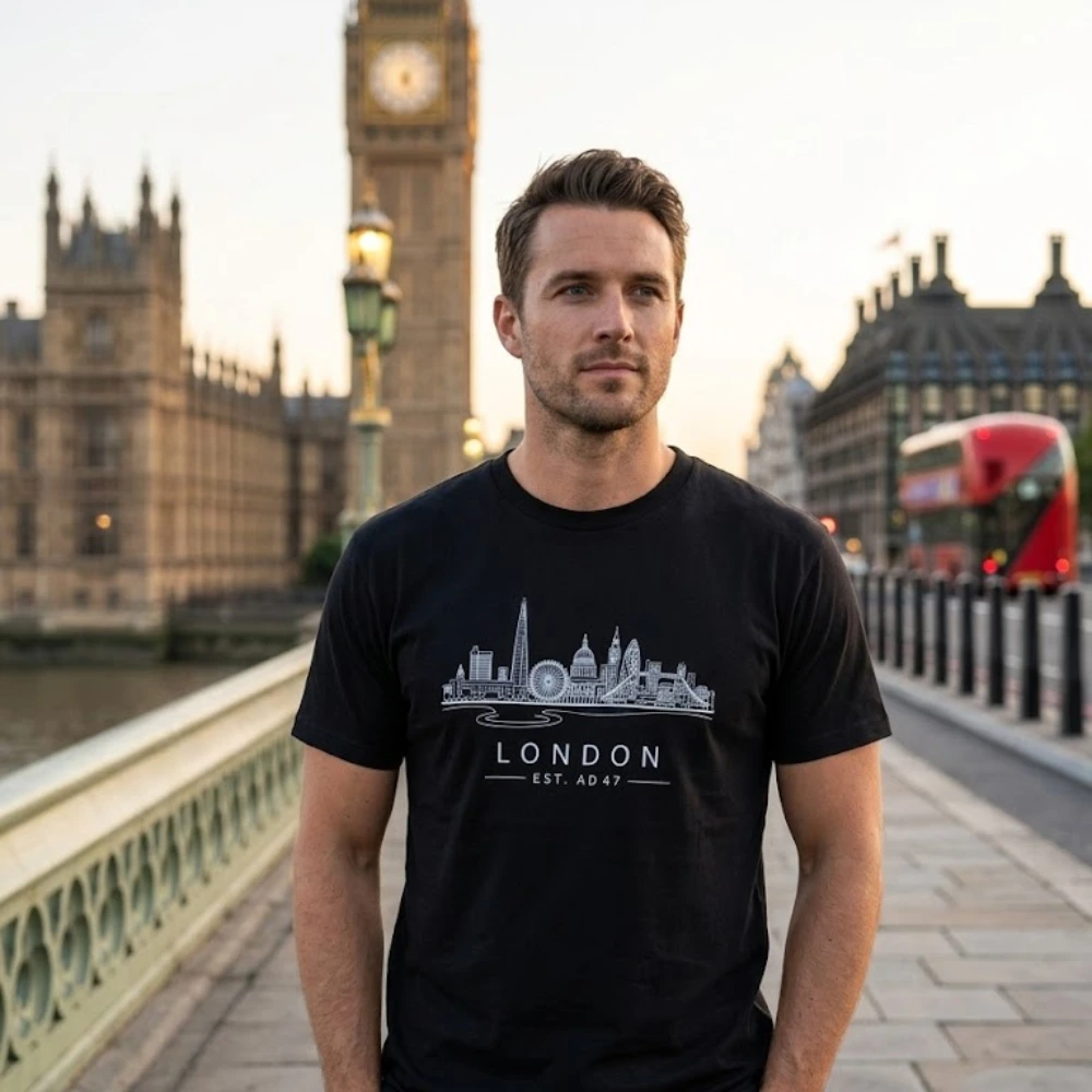 London Skyline T-Shirt - Image 2